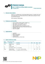PBSS5160QAZ datasheet.datasheet_page 1