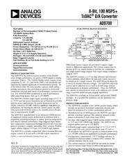 AD9708ARU datasheet.datasheet_page 1