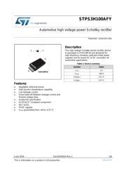 STPS3H100AFY 数据规格书 1