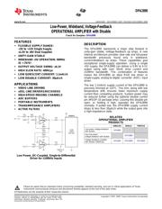 OPA2890IDGSR datasheet.datasheet_page 1