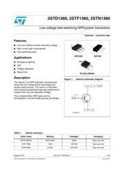 2STF1360 datasheet.datasheet_page 1