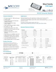 V110A24C300BL2 数据规格书 1