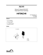 2SJ545 datasheet.datasheet_page 1