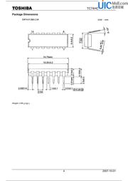 TC74HCT7007AF 数据规格书 4