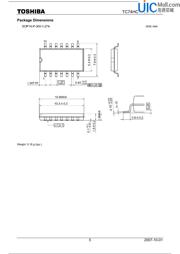 TC74HCT7007AF 数据规格书 5