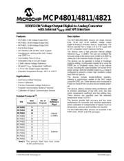 MCP4801-E/P 数据规格书 1