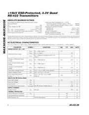 MAX3032ECUE datasheet.datasheet_page 2