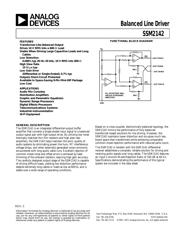 SSM2017PZ datasheet.datasheet_page 1