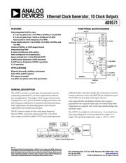 AD9571ACPZPEC-RL datasheet.datasheet_page 1