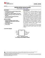 LM3578AN/NOPB Datenblatt PDF