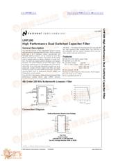 LMF100 datasheet.datasheet_page 1