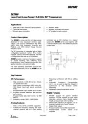 CC2564BYFVT datasheet.datasheet_page 1