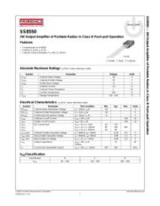 SS8550DBU datasheet.datasheet_page 1
