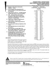 SN74ABT16541DGGR datasheet.datasheet_page 1