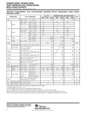 SN74ABT16541DGGR datasheet.datasheet_page 6