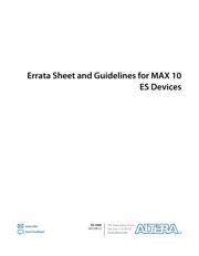 10M08DFV81I7G datasheet.datasheet_page 1