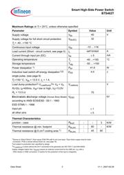 BTS462T datasheet.datasheet_page 3