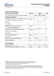 BTS462T datasheet.datasheet_page 5