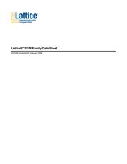 LFE2-6SE-7FN256C datasheet.datasheet_page 1