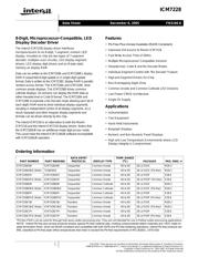 ICM7228CIBIZ 数据规格书 1