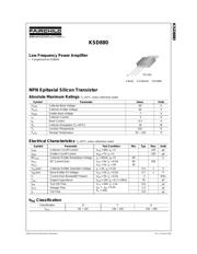 KSD880YTU datasheet.datasheet_page 1