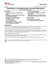 LP2954AIS/NOPB datasheet.datasheet_page 1