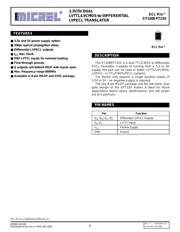SY100EPT22VZG 数据规格书 1