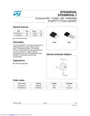 STD30NF03L-1 datasheet.datasheet_page 1