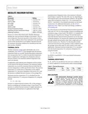 ADM7171ACPZ-3.3-R7 datasheet.datasheet_page 5