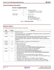 XCV50E8PQ240C 数据规格书 4