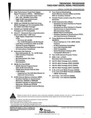 TMS32C6202BZNZA250 datasheet.datasheet_page 1