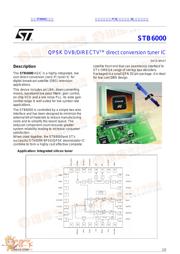 STB6000 datasheet.datasheet_page 1