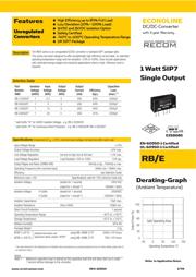 RB-0505S/EHP 数据规格书 1