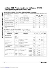 MAX4560 数据规格书 4