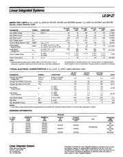 OP27N datasheet.datasheet_page 4