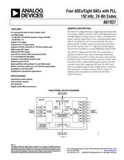 AD1937WBSTZ datasheet.datasheet_page 1