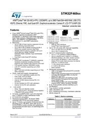 STM32F469AGY6TR 数据规格书 1