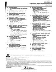 TMS320C6203BGNY17V datasheet.datasheet_page 1