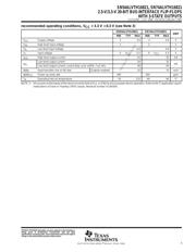 SN74ALVTH16821GR datasheet.datasheet_page 5