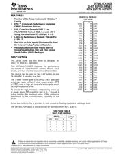 SN74ALVCH16825DGGR datasheet.datasheet_page 1