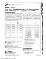 COP8SGR728N8/NOPB datasheet.datasheet_page 1