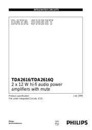 TDA2616 datasheet.datasheet_page 1