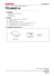 TPCA8057 datasheet.datasheet_page 1