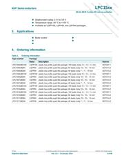 LPC1517JBD48E 数据规格书 4