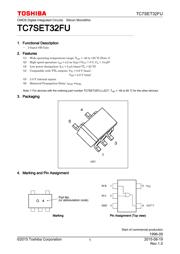 TC7SET32F(T5L datasheet.datasheet_page 1