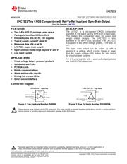 LMC7221BIM5/NOPB Datenblatt PDF