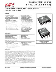 SI8423BB-D-ISR 数据规格书 1