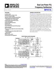 ADF4212LBCPZ-RL datasheet.datasheet_page 1