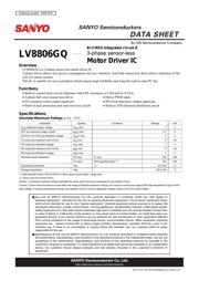 LV8806GQ-TE-L-H 数据规格书 1