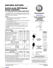 MJF18004G datasheet.datasheet_page 1